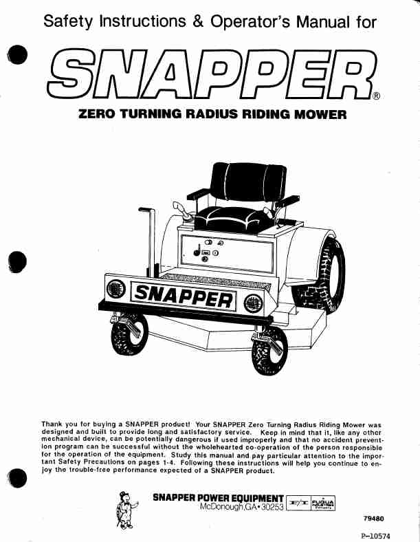 Snapper Lawn Mower 79480-page_pdf